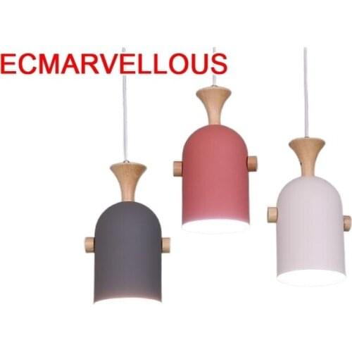 Cameretta Bambini Loft Lamp Chambre Fille Vintage Deco Maison Suspension Luminaire Lampen Modern Luminaria Pendant Light