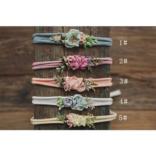 Baby hair band original headdress headdress baby full moon children studio newborn photography props