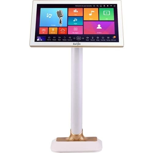 Karaoke player with table stand floor stand