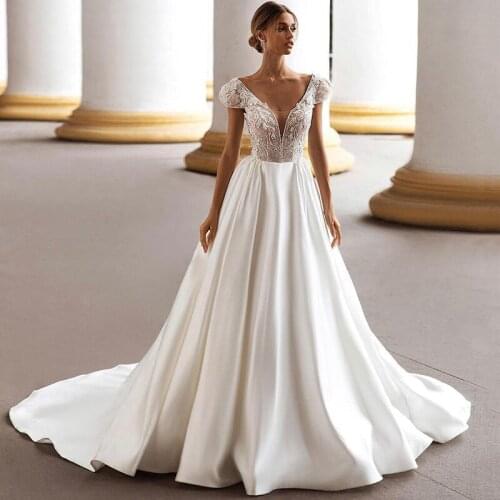 Lave U Me Sleeveless Wedding Dresses