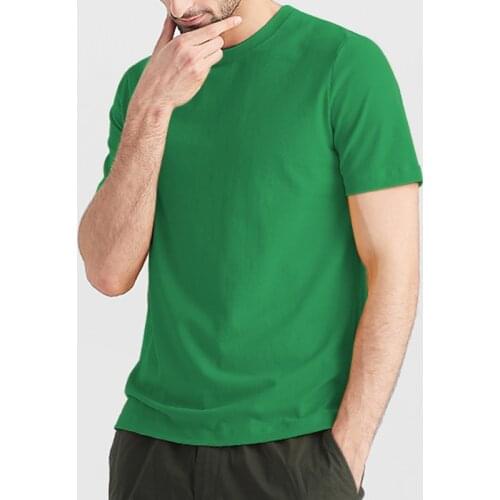 Summer T-Shirts Men Women Cotton Breathable Couples Short Male Female Solid Basic Tshirts Plain Logo Holiday Plus Size Tops Kids