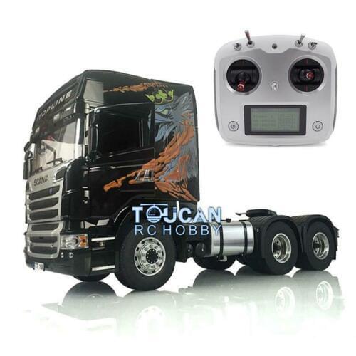 LESU 6*6 1/14 RC Sca Metal Chassis Radio Tractor Truck Hercul Cabin Gripen THZH0931-SMT2
