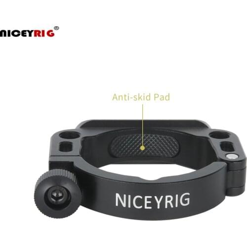 Niceyrig Dedicated Stabilizer Gimbal Clamp with Nato Rail for ZHIYUN CRANE 2S