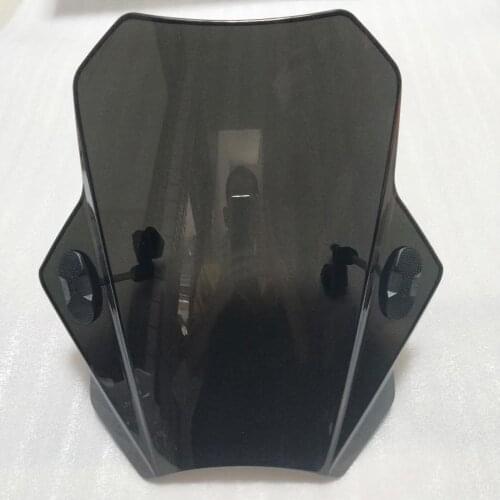 Motorcycle Windshield Smoke Black Transparent brand new With stand For Yamaha XJ6 SP Deflector Protector Fairing parts durable