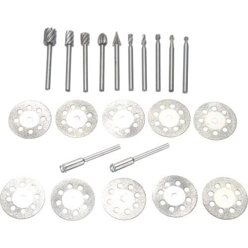 1set Tungsten Carbide Rotary File Tool Point Burr Die Grinder Abrasive Tools Drill Milling Carving Grinding Cutter Burr Tool