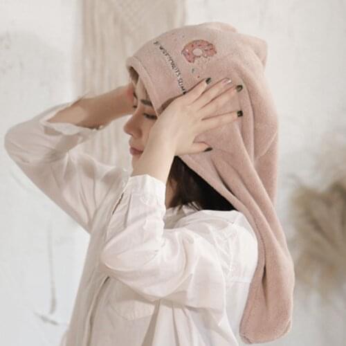 Shower Cap Quick Dry Super Absorbent Twist Hair Towel Wrap Quick Turban Twist Hair Absorbent Magic Hair Drying Towel