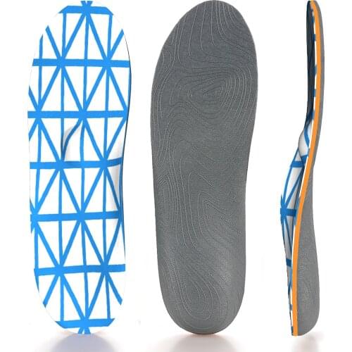 Plantar Fasciitis Arch Support Insoles Flat Feet Foot Running Athletic EVA Shoe Insoles for Men and Women Shoe Orthotic Inserts