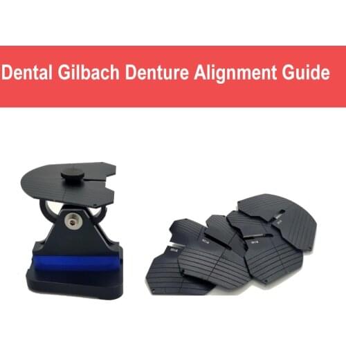 Dental Lab Gilbach Complete Denture Alignment Guide Jaw Frame Aligning Guide Magnetic Base Plate