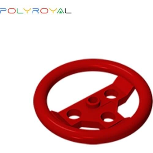 Building Blocks Technicalalal Parts 4125213 40mm 5x5 large steering wheel 10 PCS Compatible Assembles Particles Educational 2741