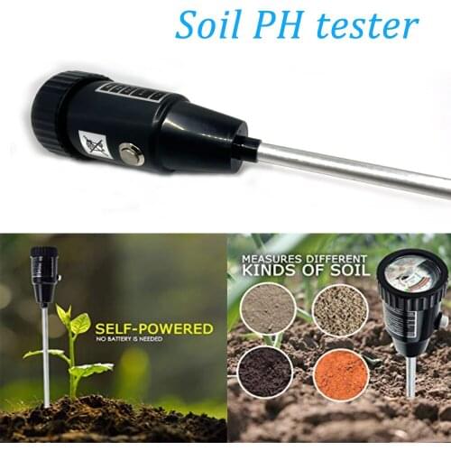 Soil Tester with 11.6 inches (295 mm) Needle Ph & Moisture Meter with A pH Range of 3.0 to 8.0 Garden Tool for Outdoor G