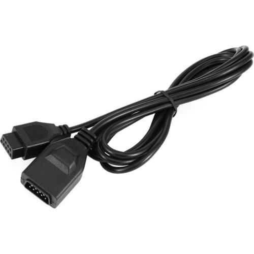 FZQWEG 5.9ft 1.8M Controller Joystick Extension Cable for Sega Game Console System Genesis 2 3 megadrive 2 MD2