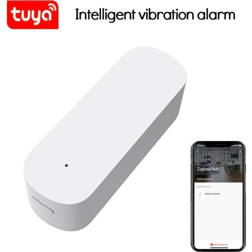ZigBee Smart Wireless Door Magnetic Alarm Graffiti Smart app Remote Control door and Window Vibration Alarm