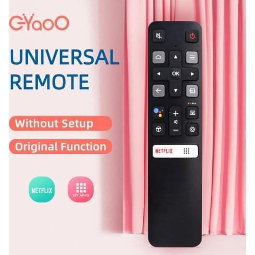 Remote Control E-2100 TCL Smart TV Universal Voice Control Wireless LED TV RC802V