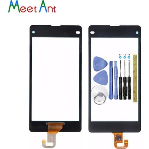 High Quality 4.5" For Sony Xperia Z1 Mini Compact D5503 Touch Screen Digitizer Front Glass Lens Sensor Panel