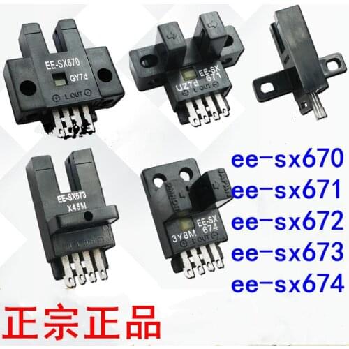 EE-SX670 EE-SX671 SX672A SX673P EE-SX674P EE-SX670-WR EE-SX671-WR EE-SX672-WR 100% New Photoelectric Switch Sensors