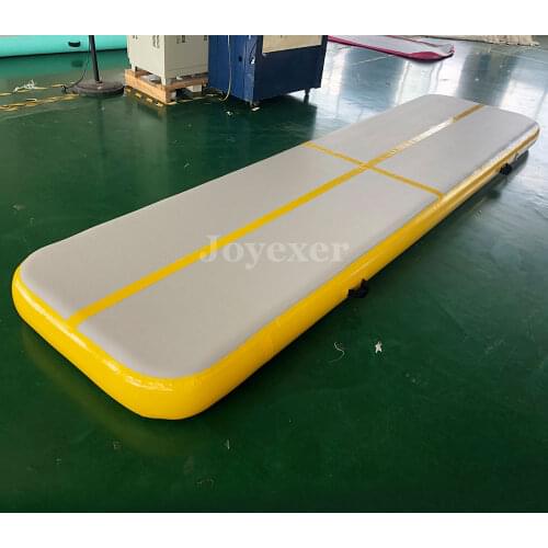 4m*1m*20cm Inflatable Air Track Tumbling Gym Yoga Mat for Home Use Training Gymnastics Airtrack Floor Mats Fitness Equipment