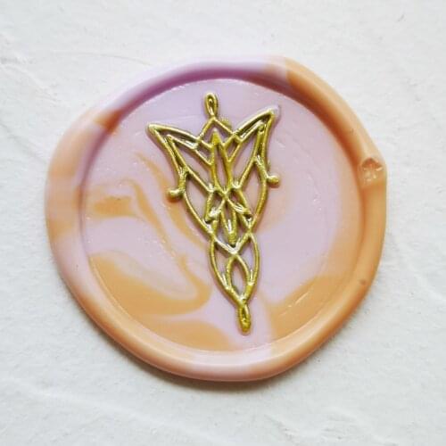 Arwen Evenstar Wax Seal Stamp for seal stamps Retro Wood Stamp Sealing Wax Seal Stamp Wedding Decorative seals
