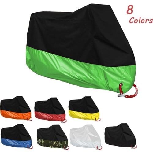 Motorcycle cover M-4XL Uv Protector waterproof Rain Dustproof cover Tent For Kawasaki KX100 KLX125 KLX250 KDX125 KDX250 kdx 125