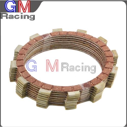 Motorcycle Friction Clutch Plates Disc For YAMAHA YZ125 1993 94 95 96 97 98 99 00 01 02 2003 04 05 06 07 08 09 10 11 12 13 14 15