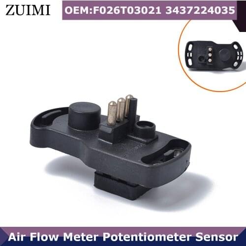Air Flow Meter Potentiometer Sensor F026T03021 3437224015 3437224035 3437010039 A0000740236 For Mercedes-Benz Lancia Thema Puch
