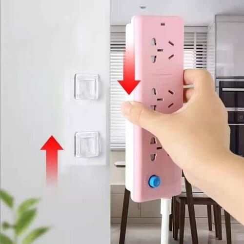 Multi-Purpose Hooks 5/10 Pairs Double-sided Adhesive Wall Hooks Waterproof Clothes Hats Towel Hooks Kitchen Bath Door Hooks