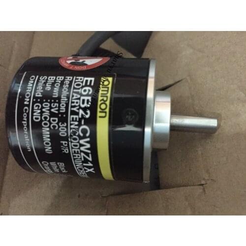 Wholesales New OEM Rotary Encoder E6B2-CWZ1X 300P/R 2m Best Quality encoder e6b2-cwz1x 300p/r 2m with 1 year warranty