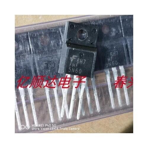 Original 5PCS/lot FHF5N60 5N60 4.5A/600V TO-220F