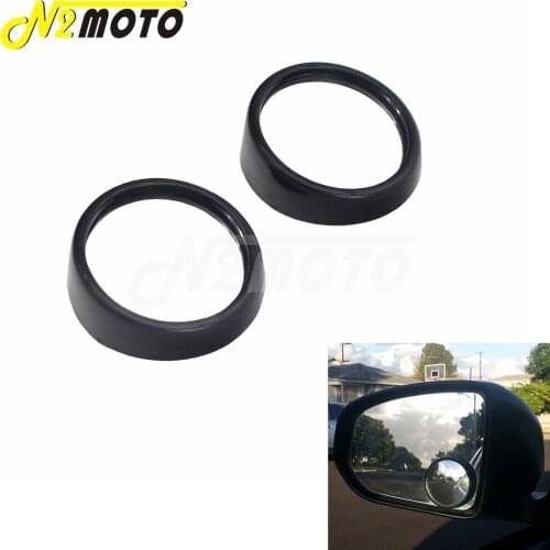 Universal Auto Car Adjustable Wide Angle Round Convex Mirror Truck SUV Vehicle Side Blindspot Blind Spot Mirror Rear View Mirror