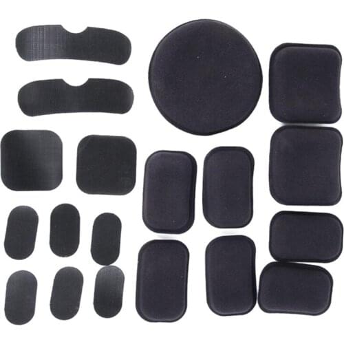 EVA Non-toxic Helmet Pads Protective Cushion Replacement Pads For Fast Helmets With Hook And Loop Fastener
