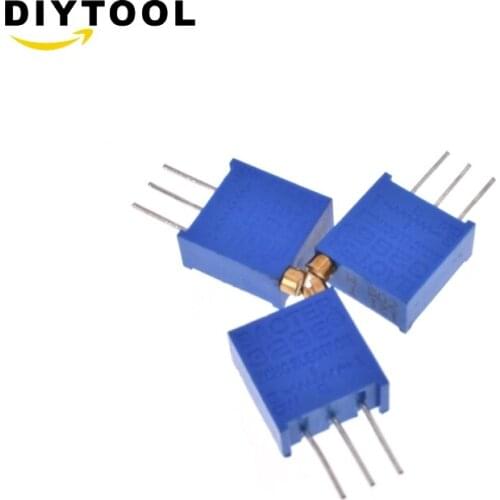 10pcs 3296W-502 3296 W 5K ohm Trim Pot Trimmer Potentiometer