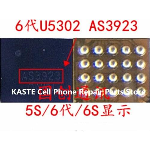 10pcs AS3923 For iPhon 6 6 Plus 6G 6P U5302_RF LCD Display Booster IC chip 20pins