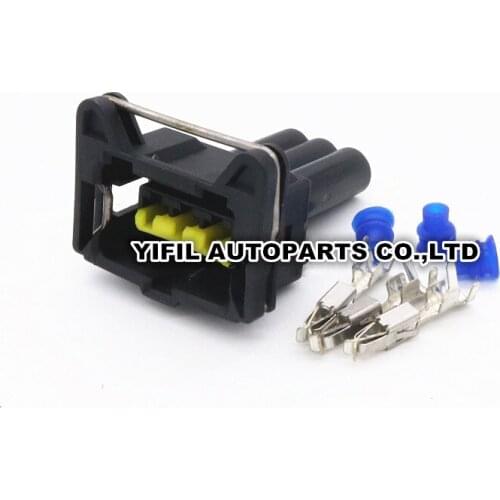 3 Pin 3 Way TPS Sensor Throttle Position Sensor Connector Plug For Hyundai Elantra Tiburon Coupe Accent SAAB VOLVO 85205-1