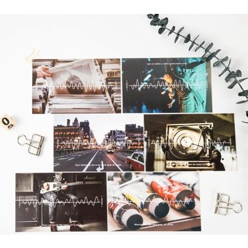 30pcs voice in the air card multi-use as Scrapbooking party invitation DIY Decoration gift card message card postcard