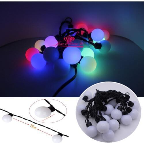 5M 20 LED RGB Globe Ball String Fairy Light Xmas Tree Party Wedding Decor new