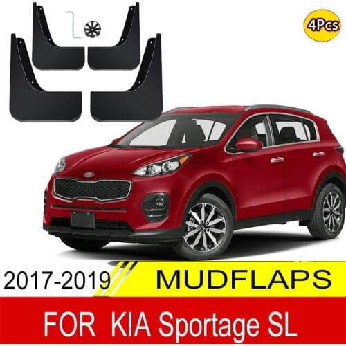 Car Tire Fender Mud Flap Guard for KIA Sportage QL 2017 2018 2019 Mudflaps Mudguard Splash Auto Stickers Automative-Goods