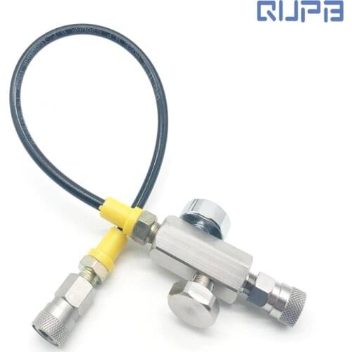 FREE SHIPPING PCP Paintball Air Fill Adapters with 36cm Hose Stainless Steel 4500psi Rated