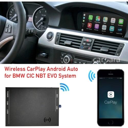 BMW CIC CarPlay adapter retrofit for E60 E61 E63 E64 E70 E71 E81 E84 E87 E89 E90 E91 E92 E93 car screen upgrade Android Auto box