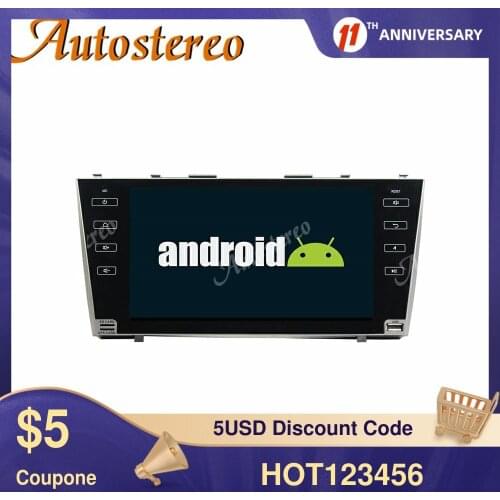DSP Android 9.0 PX5PX6 Car GPS Navigation For Toyota Camry 2007-2011 Auto Radio Stereo Multimedia Player Head Unit No DVD Player