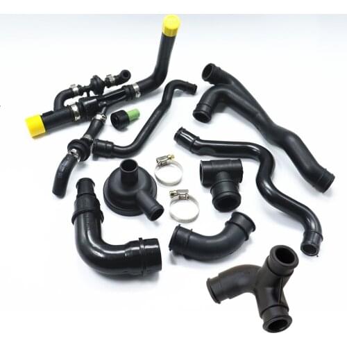 Crankcase Breather Hose Pipe Valve Kit For Audi A3 A4 A6 TT VW Golf 4 MK4 Beetle Jetta Passat B5 Bora Seat Skoda 1.8T0 6A103213F