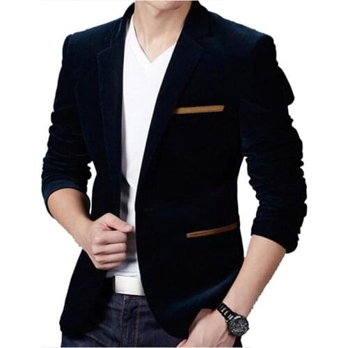 Mens Suit Jacket Spring Autumn Fashion Mens Casual Suit Jacket Business Suit Top Clothing Vetement Homme Mens Suit Jacket 3xl