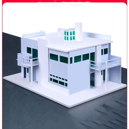 1/100 scale DIY sand table material architectural model scene Rietveld Schröder House model (material package)