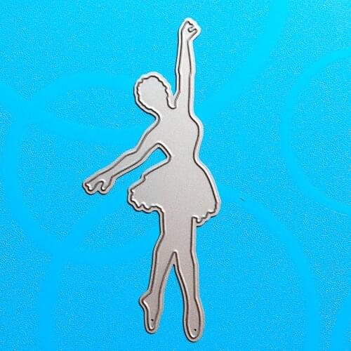 YINISE 098 Dancer Metal Cutting Dies For Scrapbooking Stencils DIY Cards Album Decoration Embossing Folder Die CUTS Cutter