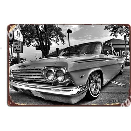 Impala Lowrider Metal Signs Wall Decor Printing Cinema Living Room Club Bar Tin sign Posters