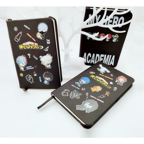 My Hero Academia Midoriya Izuku Bakugou Katsuki Cartoon Anime Periphery Handbook Simple Student Notebook Notepad Diary Gift