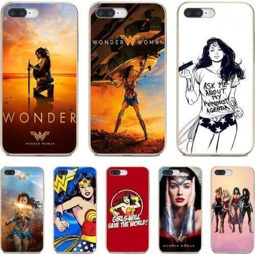 For ZTE Blade A910 A610 A530 A510 For Oneplus One plus 3T 5T 6T 6 7 8 7T Pro Soft Case Justice-League-Wonder-Woman-Diana