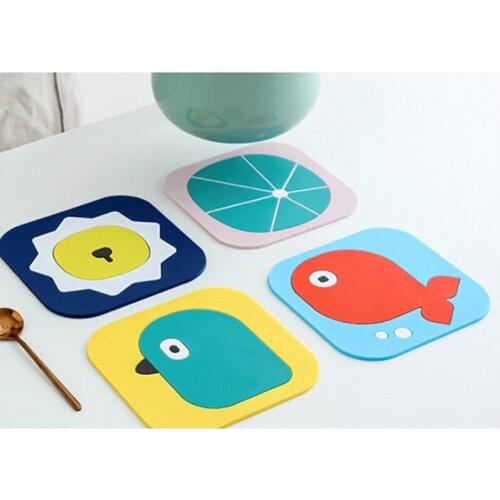 Brand New Tableware Mats Silicone Placemat Washable Heat Insulation Non-Slip Table Mat Practical Kitchen Tools