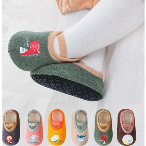 Newborn Shoes Warm Socks Toddler Boots Winter First Walker Baby Girls Boys Soft Indoor Early Education Shoes Unisex Crib Shoes