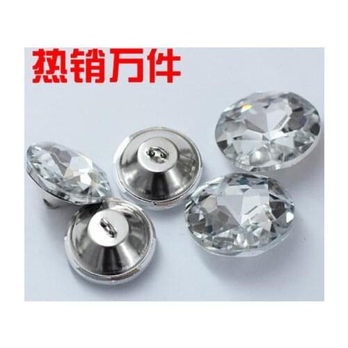 Wholesales 500pcs Gem flower crystal button ,sofa, soft bag buckles Crystal Buttons Headboard Buttons Sofa Bed Wall