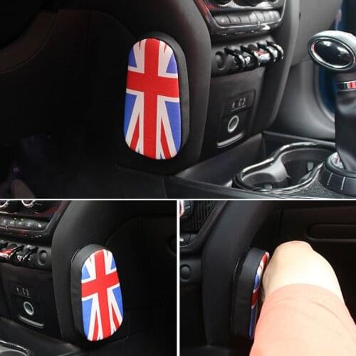 Leg Cushion Knee Pad For Mini Cooper S R56 R50 F56 JCW R53 F55 R60 R53 R55 R57 R58 F60 One Countryman Car Interior Accessories