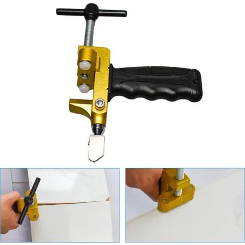 Professional Ceramic Tile Glass Cutting Tool One-Piece Cutter 2-In-1 Multifunctional Hand Tool 3-15mm Cutting